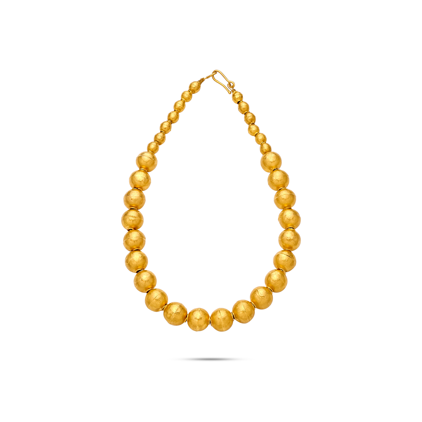 Tesoro Collection 21K Gold Pendenza Pearl Shaped Piccola Collier - Nado's Jewellery