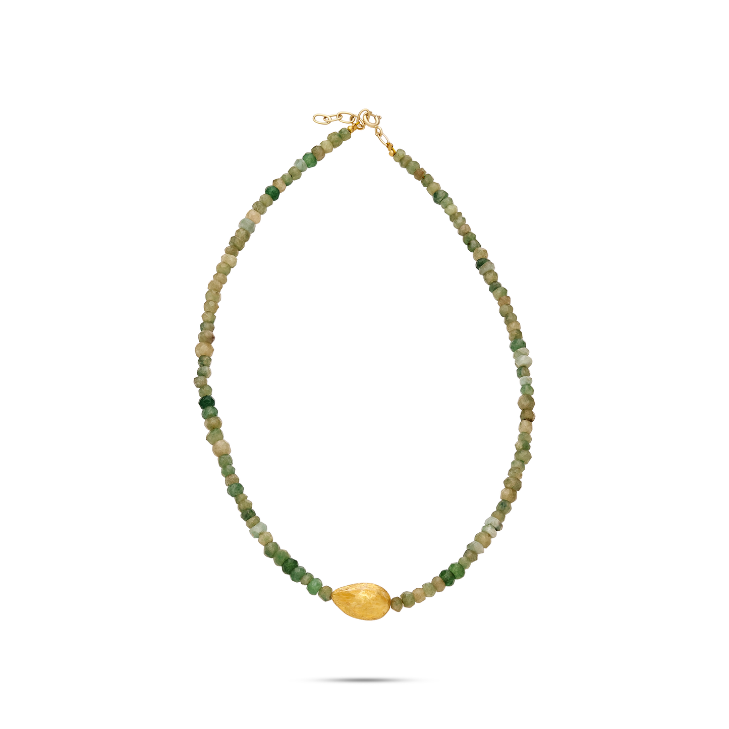 Mini Nado'S 18K Gold Cardamom Multi-Color Choker - Nado's Jewellery