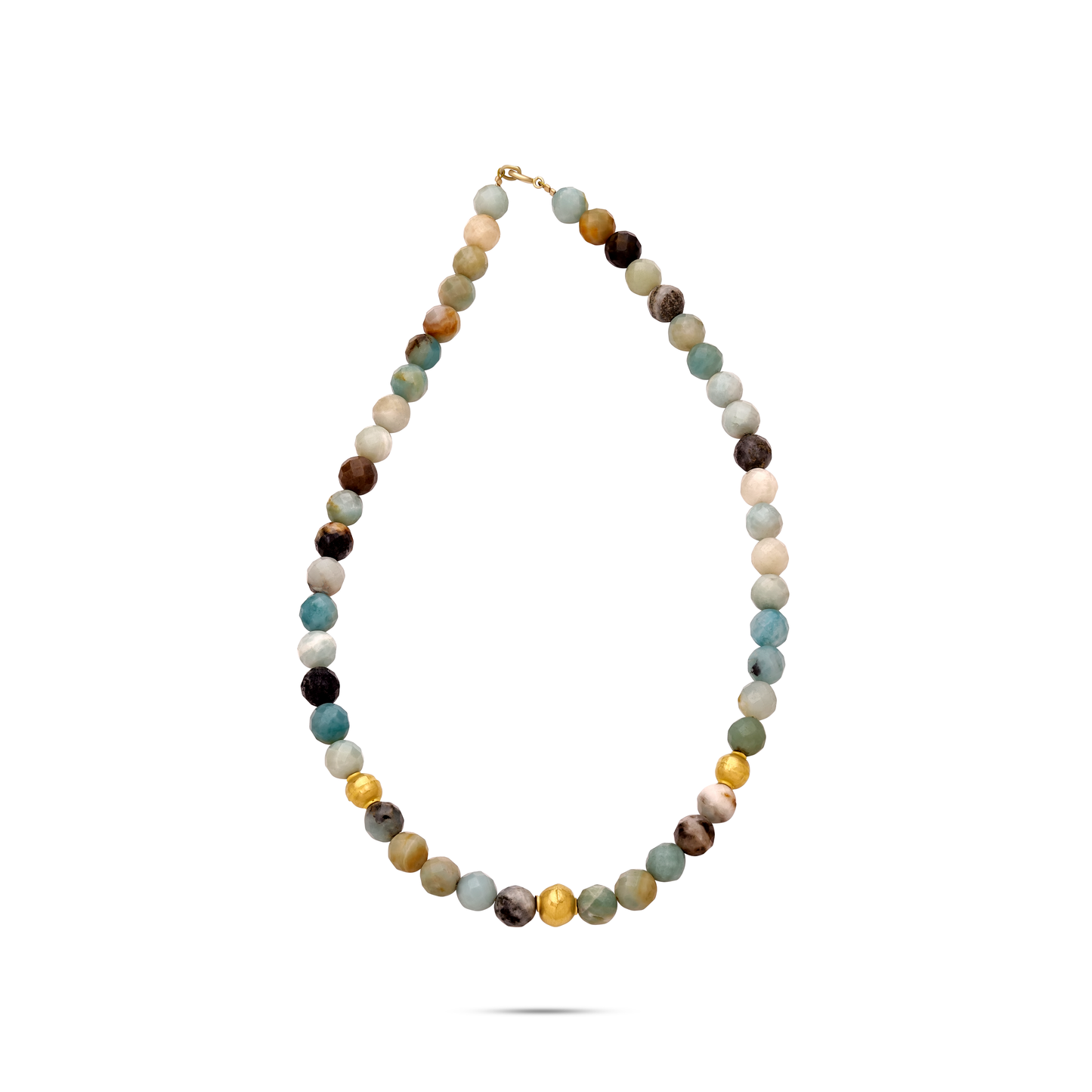 Pietre Collection Necklace 21K Gold Tanzanite Choker - Nado's Jewellery