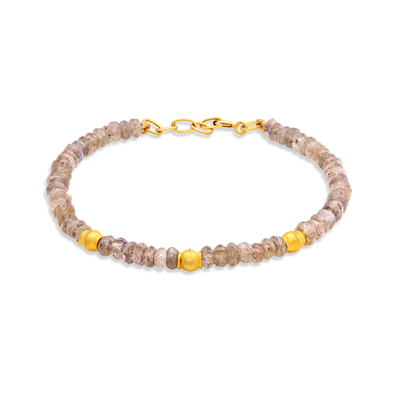 Perle Collection 21K Gold Piccola Perla A Mano Bracelet - Nado's Jewellery