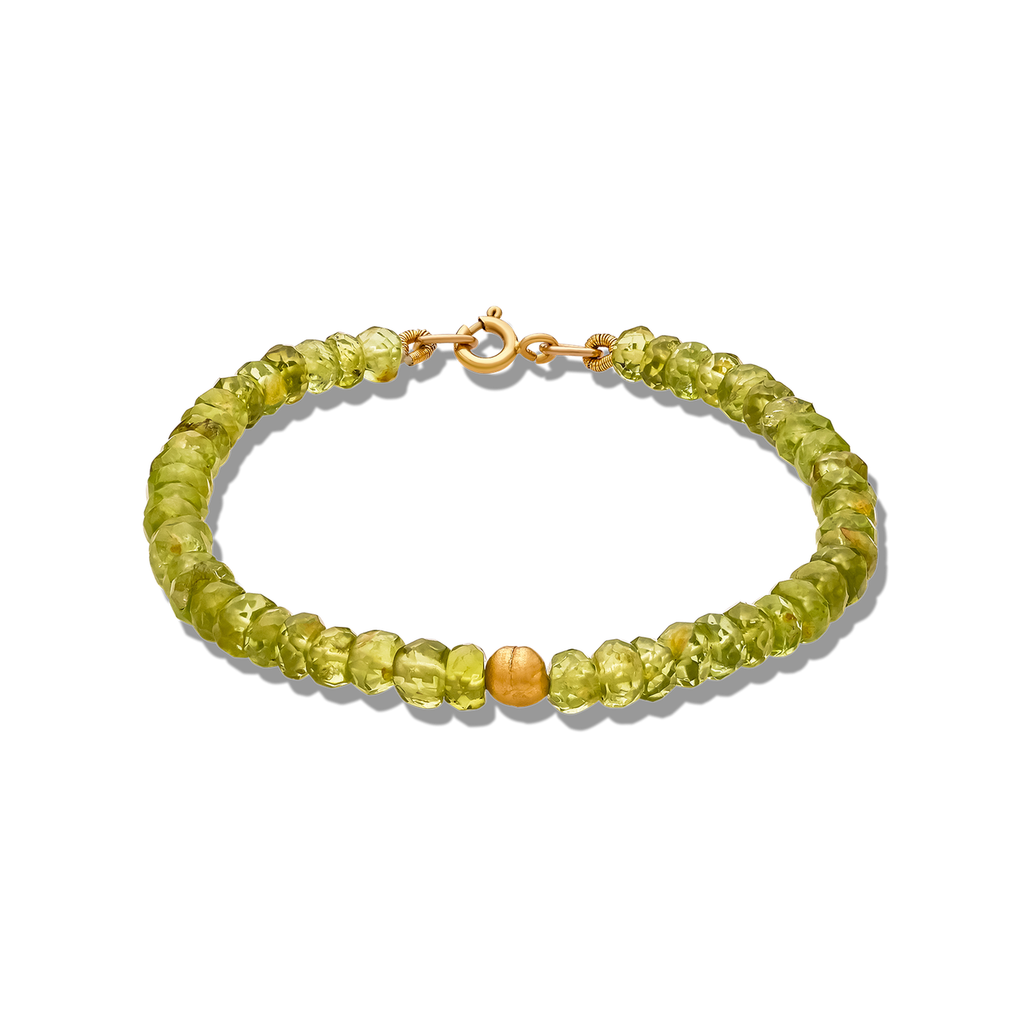 Pietre Collection Precious Stones 21K Gold Beaded Bracelet - Nado's Jewellery