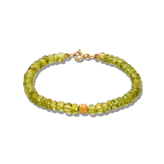 Pietre Collection Precious Stones 21K Gold Beaded Bracelet - Nado's Jewellery