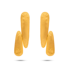  Pietre Collection 21K Gold Nefertiti Earring - Nado's Jewellery