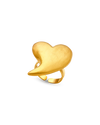 Tesoro Collection Ring 21K Gold Grande Heart Ring - Nado's Jewellery