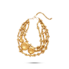 Tesoro Collection 21K 2 Pulsante Necklace - Nado's Jewellery