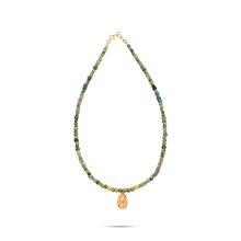  Mini Nado'S 18K Gold Cardamom Jade Choker - Nado's Jewellery