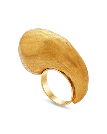  Tesoro Collection 18K Gold Cashew Ring - Nado's Jewellery