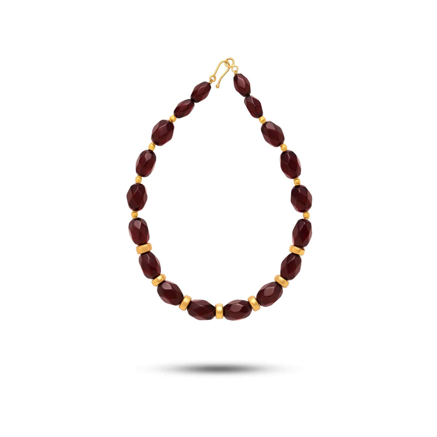Pietre Collection 21K Gold Faturan Necklace Piccola - Nado's Jewellery