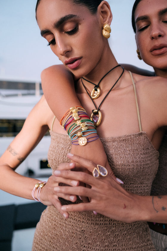 Terra Collection Nado'S 18K Gold Cardamom Bolero Bracelet - Nado's Jewellery