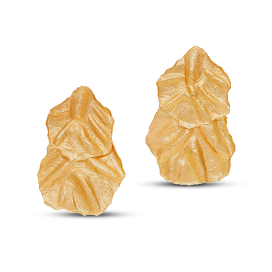 21K Gold Artemis Inspired Earrings Long - Nado's Jewellery