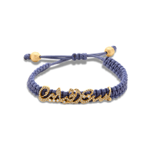  Diamanti Collection 21K Gold & Diamonds Calligraphy Corded Bracelet - Nado's Jewellery