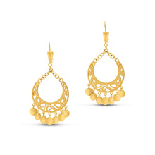  Tesoro Collection 18K Gold Coin Charms Earrings - Nado's Jewellery