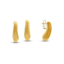  Noccioline Collection 21K Gold Cashew Earrings - Nado's Jewellery