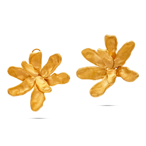 21K Gold Earrings Long - Nado's Jewellery