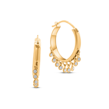  Diamanti Collection 18K Gold Diamonds Fringe Piccola Earrings - Nado's Jewellery