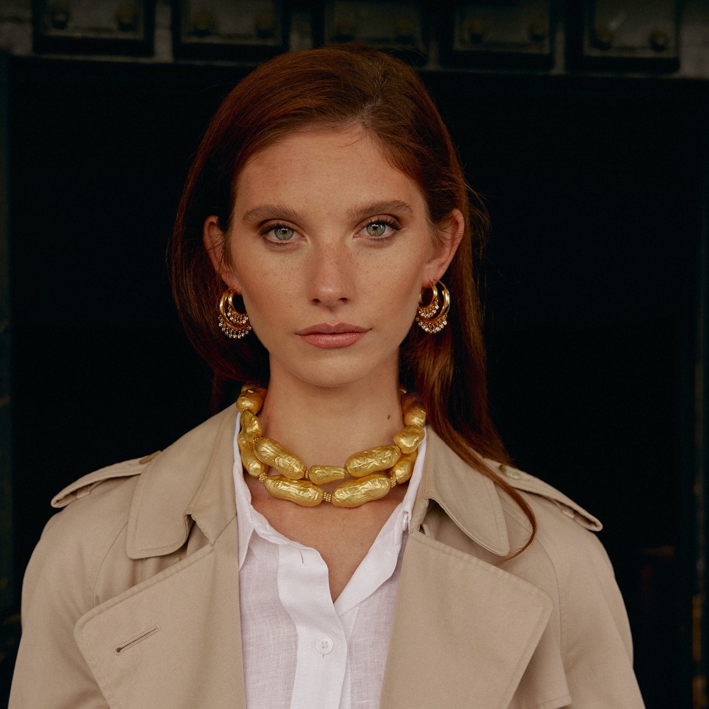 Noccioline Collection 21K Gold Peanut Collier - Nado's Jewellery