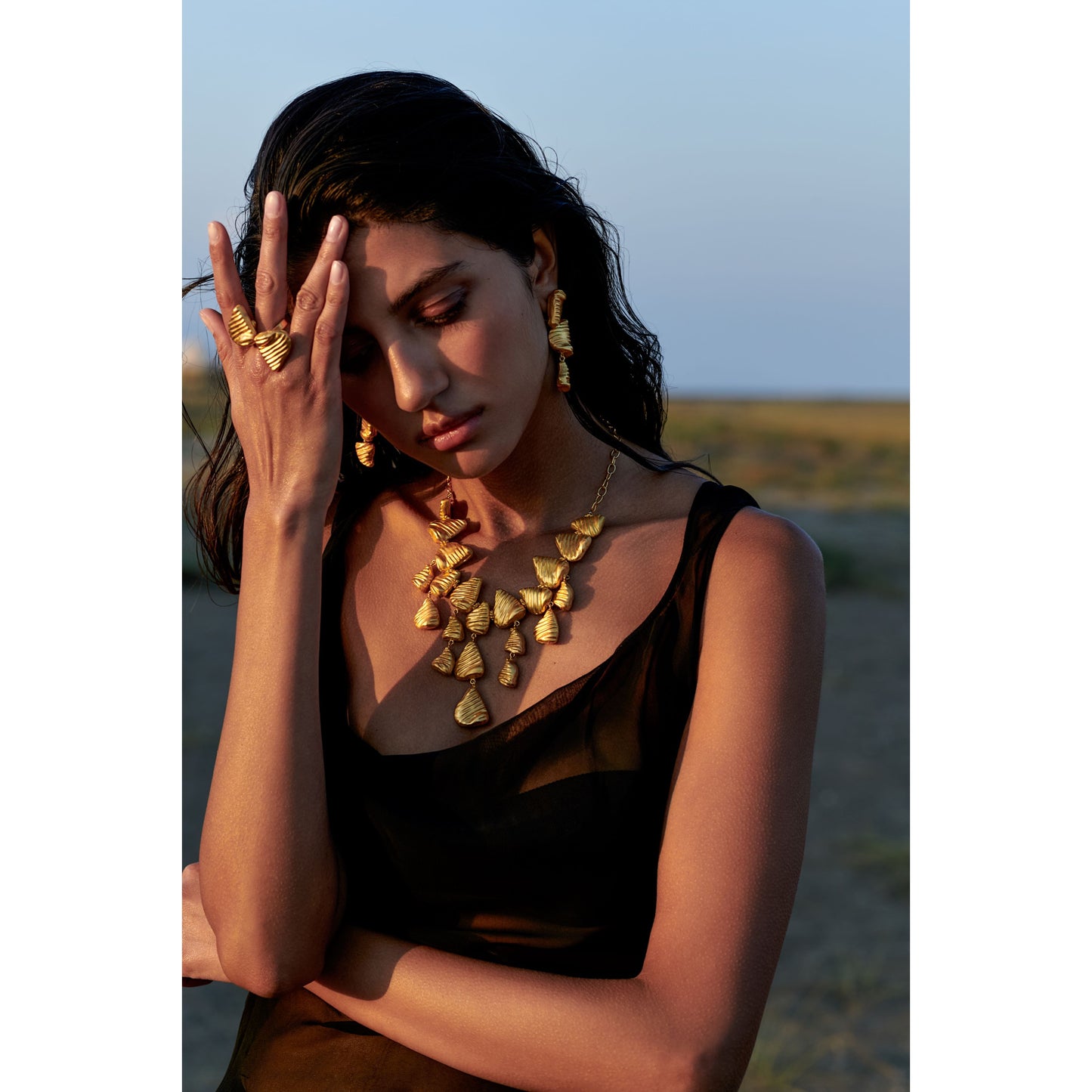 Tesoro Collection 21K Gold Necklace - Nado's Jewellery