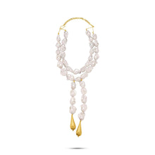  Perle Collection Pearl & 21K Gold Two-Tier Collier - Nado's Jewellery