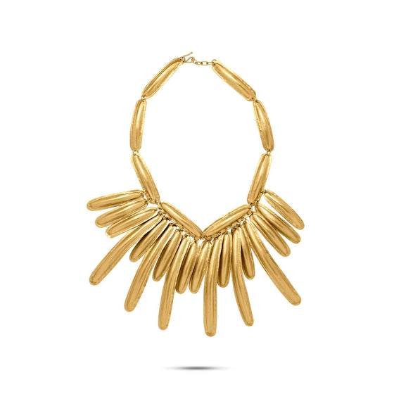 Tesoro Collection 21K Gold Willow Tree Necklace - Nado's Jewellery