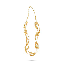  Noccioline Collection 21K Gold Cashew Lariat - Nado's Jewellery