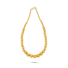  Tesoro Collection 21K Gold Media Pendenza Pearl Shaped Necklace - Nado's Jewellery