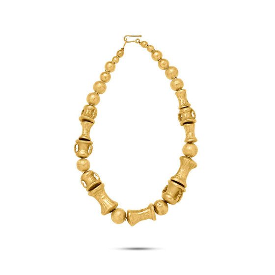 Tesoro Collection 21K Gold Geometrical Collier - Nado's Jewellery