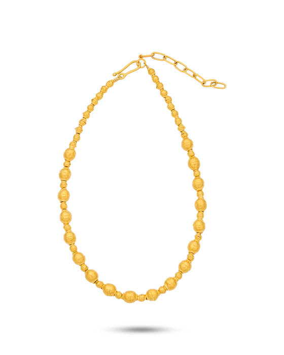 Tesoro Collection 21K Gold Cerchi Piccoli E Medi Necklace - Nado's Jewellery