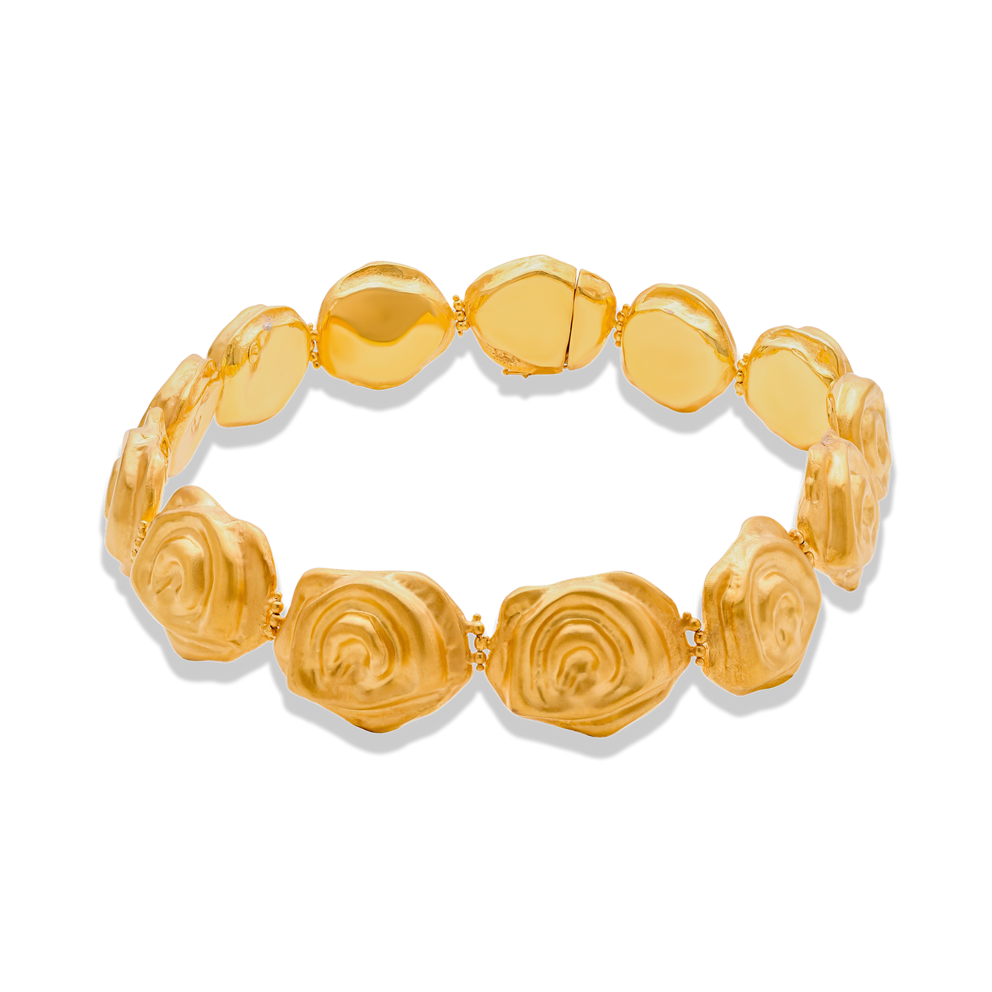 Pietre Collection 21K Gold  Rosa Necklace - Nado's Jewellery