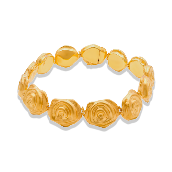 Pietre Collection 21K Gold  Rosa Necklace - Nado's Jewellery