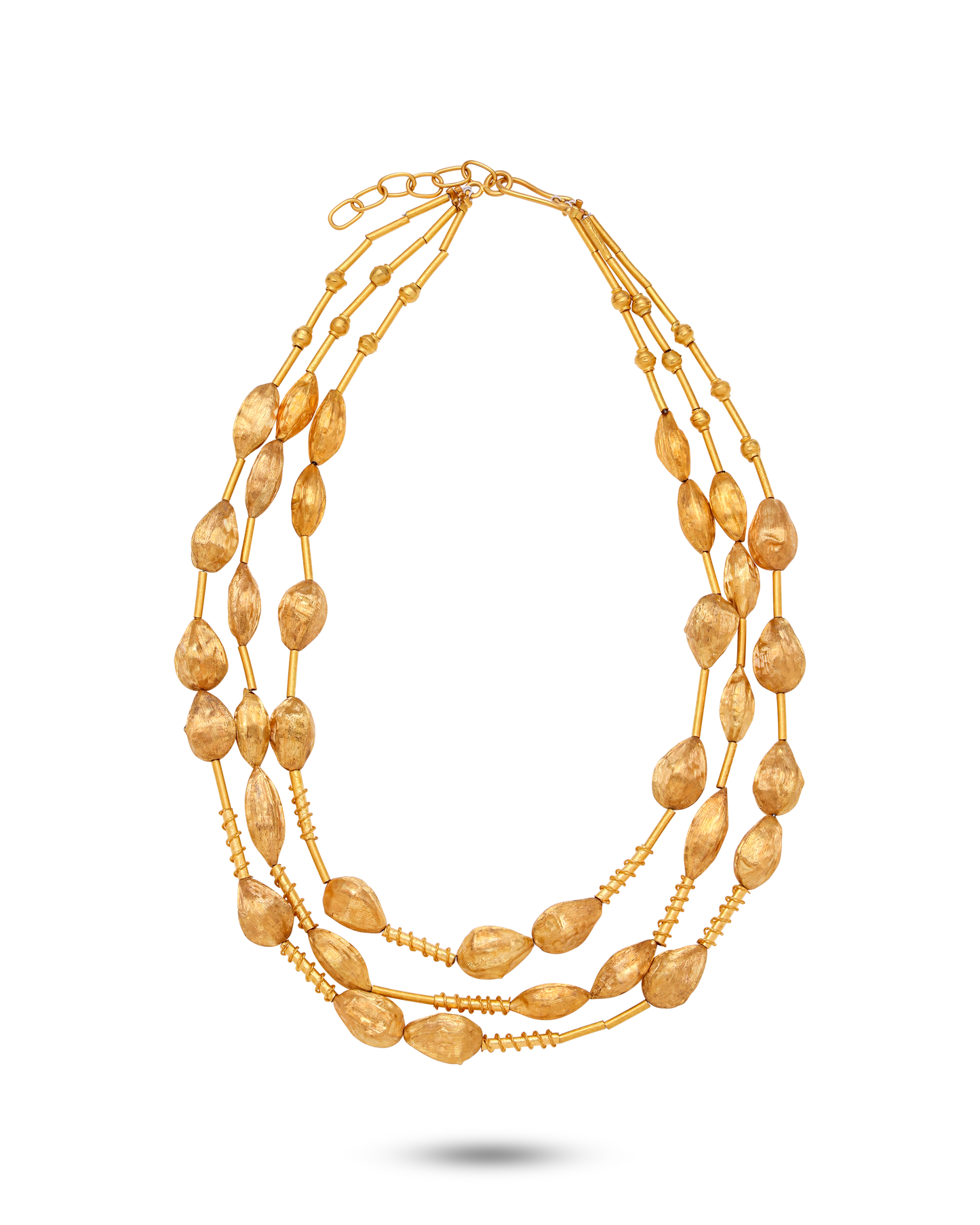 Tesoro Collection 21K Tre Fili Cardamom Collier - Nado's Jewellery