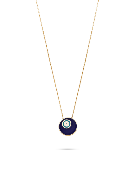 Blue Eye Charm Pendant Necklace - Nado's Jewellery