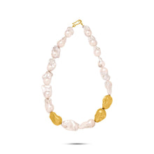  Perle Collection Baroque Pearls & 21K Gold Collier - Nado's Jewellery