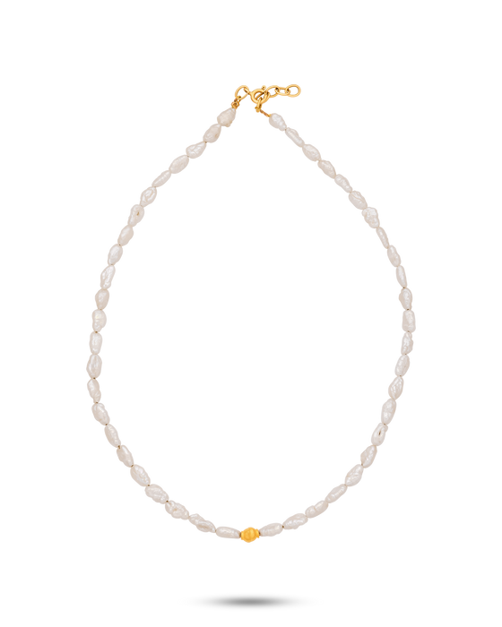 Perle Collection 21K Gold Tiny Lumina Choker - Nado's Jewellery
