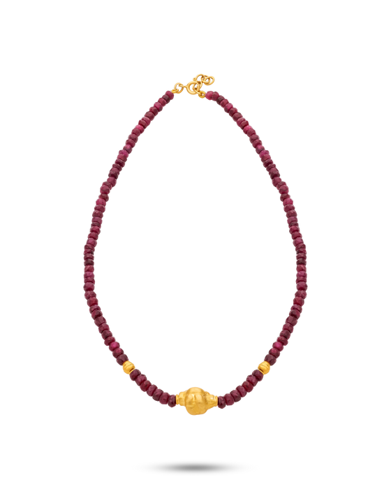 Perle Collection 21K Gold Irregolare Choker - Nado's Jewellery