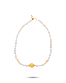  Perle Collection 21K Gold Irregolare Choker - Nado's Jewellery
