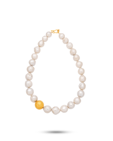  Perle Collection 21K Gold Rotonda Sea Pearl Necklace - Nado's Jewellery