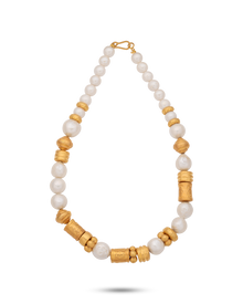  Perle Collection 21K Gold And Pearls Irregolare - Nado's Jewellery