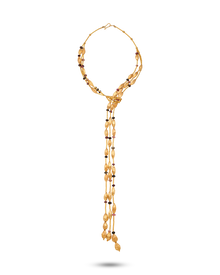  Noccioline Collection  
18K Gold Cardamom Cravate With  Tourmaline Grande - Nado's Jewellery