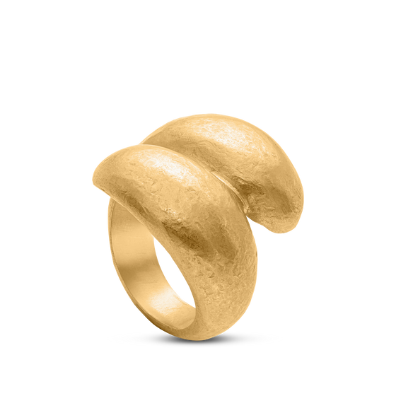 Tesoro Collection 18K Two-Wave Ring - Nado's Jewellery