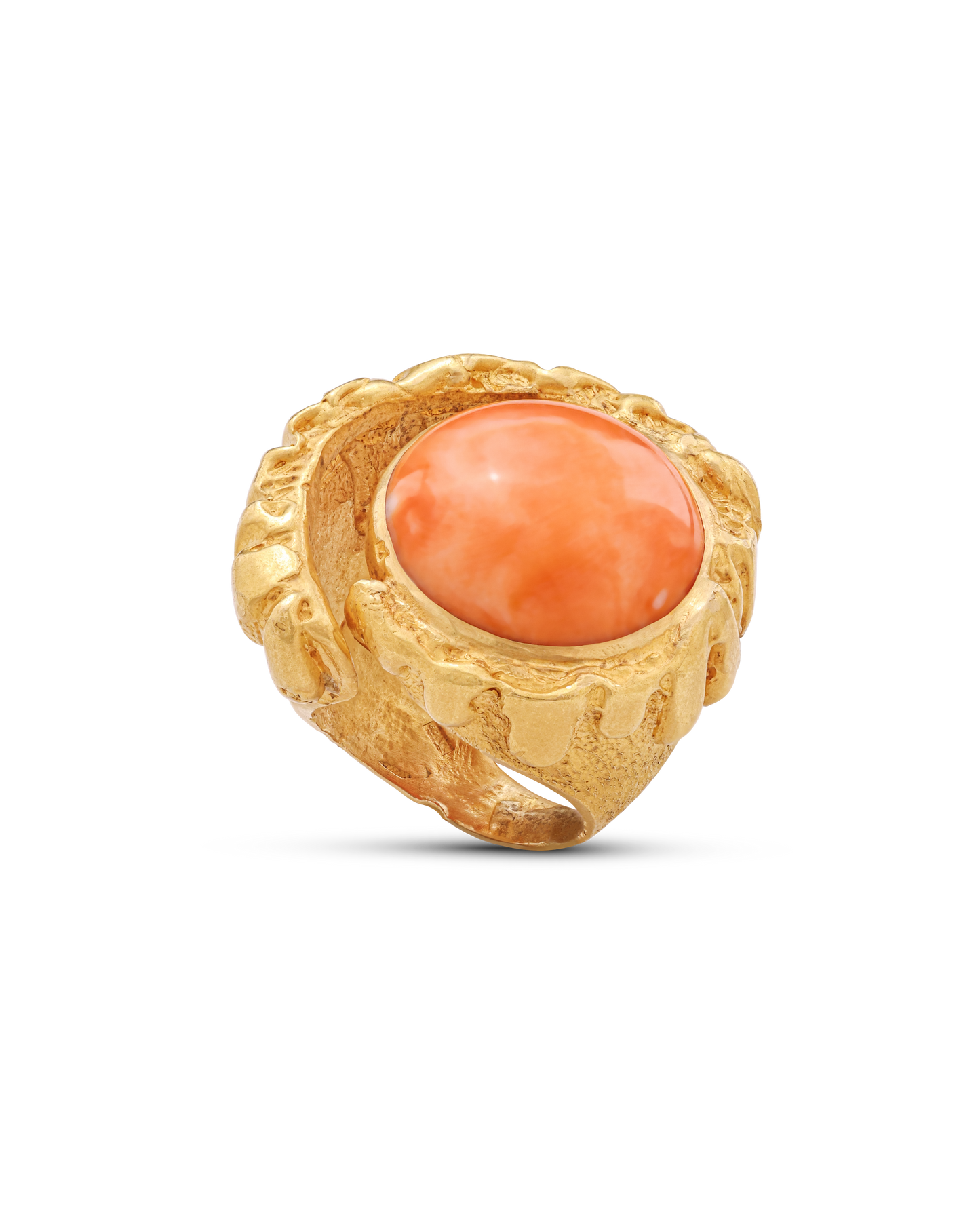 Bordi Collection18K Gold And Coral
Spirale Ring - Nado's Jewellery