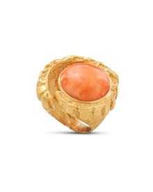  Bordi Collection18K Gold And Coral
Spirale Ring - Nado's Jewellery