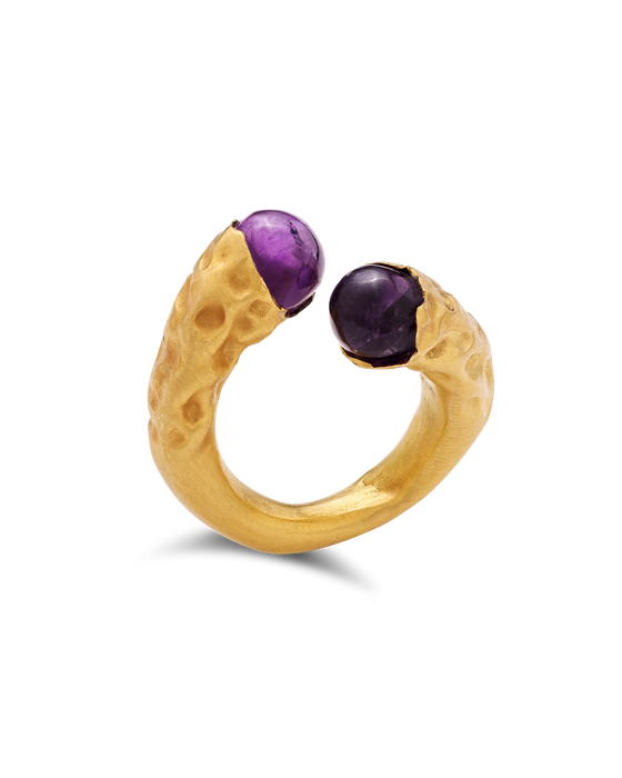 Pietre Collection 21K Gold Giada D’Oro Ring - Nado's Jewellery