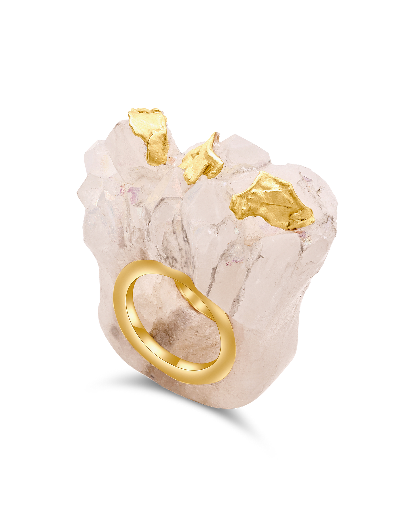Bordi Collection 21K Gold Foil
Effetto White Onyx - Nado's Jewellery