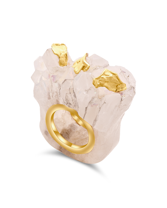Bordi Collection 21K Gold Foil
Effetto White Onyx - Nado's Jewellery