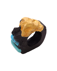  Bordi Collection 21K Gold Foil
Effetto Onyx And Turquoise - Nado's Jewellery