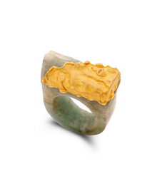  Bordi Collection 21K Gold Foil
Effetto Jade Heart - Nado's Jewellery