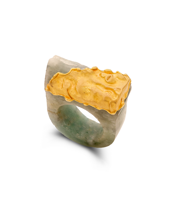 Bordi Collection 21K Gold Foil
Effetto Jade Heart - Nado's Jewellery