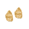 Tesoro Collection 21K Gold Oyster Shell Earrings - Nado's Jewellery