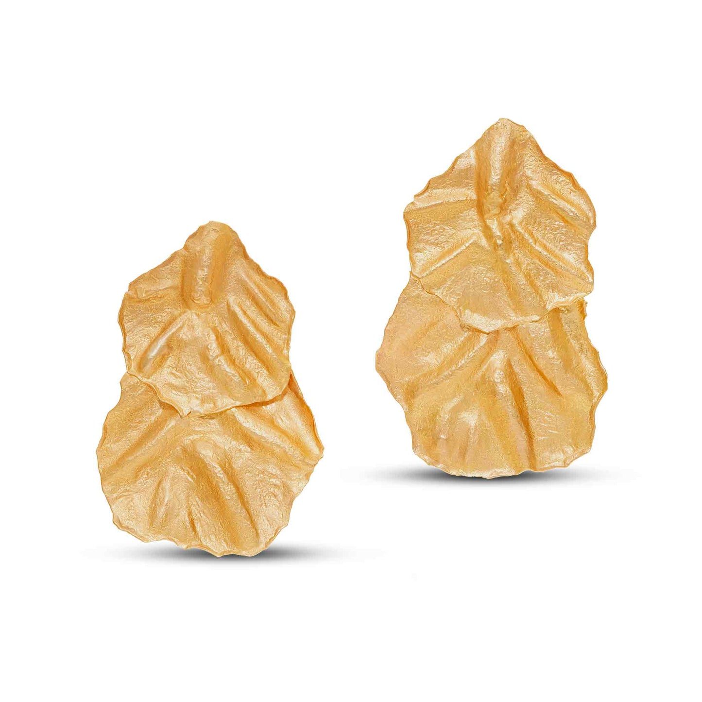 Tesoro Collection 21K Gold Artemis Earrings - Nado's Jewellery