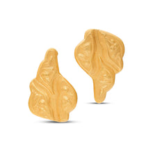  Tesoro Collection 21K Gold Flame Earrings - Nado's Jewellery